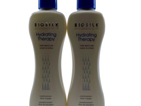 Biosilk Hydrating Therapy Pure Moisture Leave In Spray 7 OZ Set of 2 For Discount