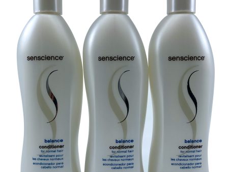 Senscience Balance Conditioner Normal Hair 10.2 OZ Set of 3 on Sale