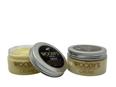 Woody s for Men Cream 3.4 OZ Set of 2 Discount