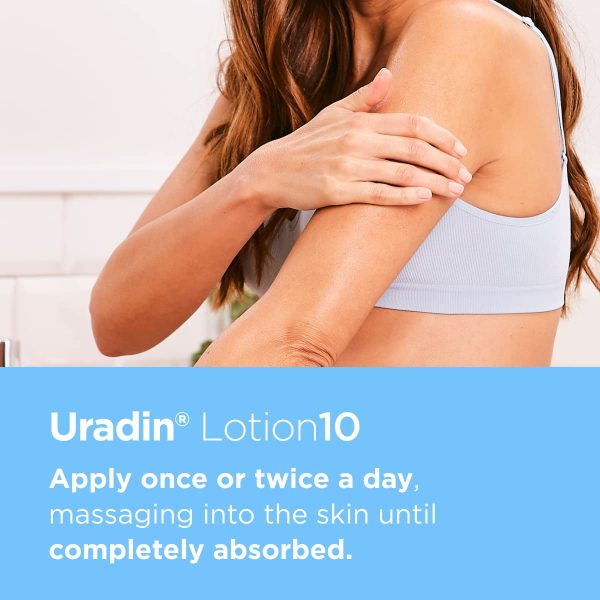 ISDIN Body Lotion Uradin10, 24 Hour Intense Hydration, 10% Urea, Fast Absorbing, Dermatologically Tested, 13.5 Fl Oz Online Hot Sale