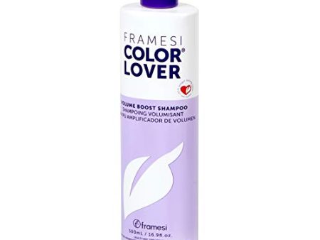 Framesi Color Lover Volume Boost Shampoo, 16.9 fl oz, Sulfate Free Shampoo with Quinoa and Aloe Vera, Color Treated Hair For Sale