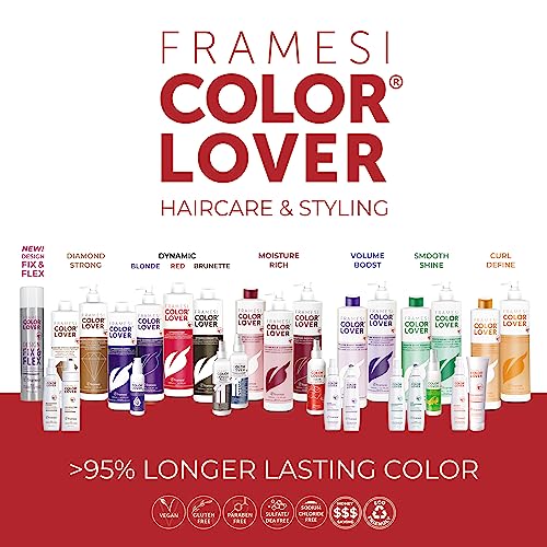 Framesi Color Lover Moisture Rich Conditioner, 33.8 fl oz, Sulfate Free Shampoo with Coconut Oil and Quinoa, Color Treated Hair For Cheap