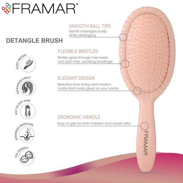 Framar - Golden Hour Detangle Brush Online now