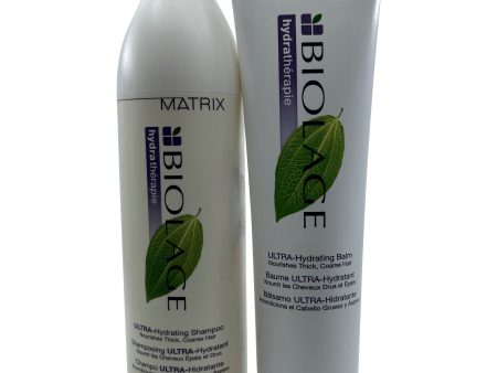 Matrix Biolage Ultra Hydrating Shampoo 16.9 OZ & Balm 10.1 OZ Set Thick Hair Sale