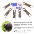 Good Hair Days Hair Pins - Plastic, U-shaped Magic Grip Hairpins, Strong Durable Pins For Fine, Thick & Long Hair, Hair Styling Accessories, Set of 10 (Tortoise Shell) Discount