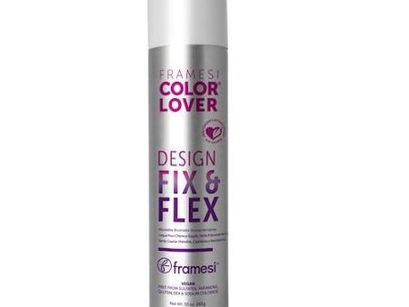 FRAMESI Color Lover Design Fix & Flex Strong Hold Hairspray, 10 oz, Workable and Brushable Hair Spray Online now