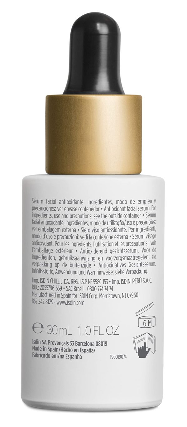 ISDIN Flavo-C Vitamin C and Antioxidant Anti-Aging Benefits Serum, Increases Skin Brightness, Elasticity and Texture, 1 Fl. Oz For Sale