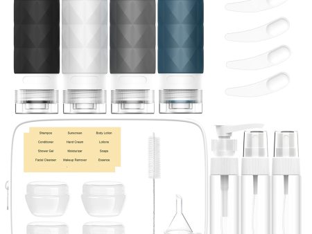 20Pack Travel Bottles Set for Toiletries, Tsa Approved Online now