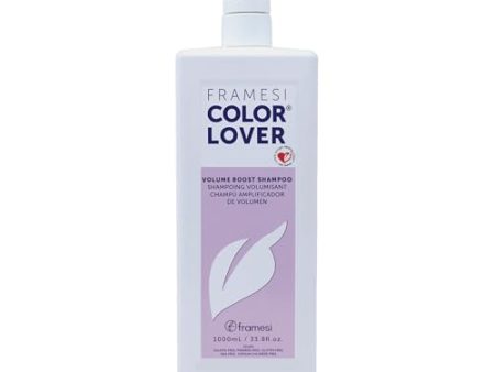 Framesi Color Lover Volume Boost Shampoo, 33.8 fl oz, Sulfate Free Shampoo with Quinoa and Aloe Vera, Color Treated Hair Online