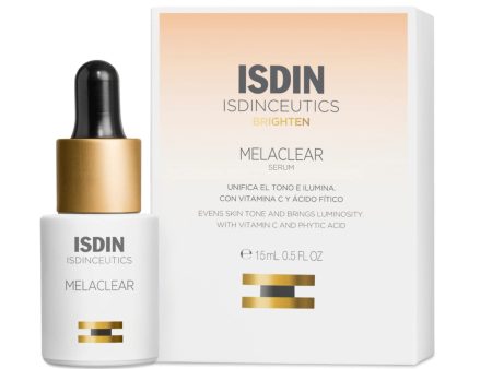 ISDIN Melaclear, Dark Spot Correcting Serum with Vitamin C and Phytic Acid, Suitable for Sensitive Skin… For Sale