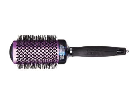 Olivia Garden Nano Thermic Plaid Collection 2 1 8” Round Brush Online now