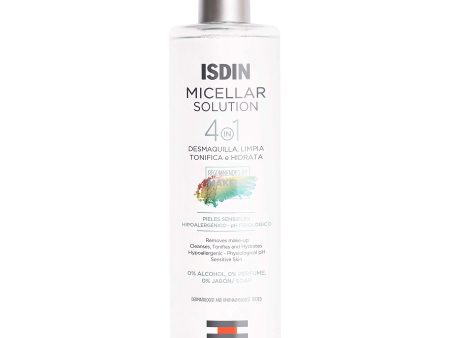 ISDIN Micellar Solution, 4 in 1 Makeup Remover, Cleanser, Hydrating Toner - Suitable for Sensitive Skin, 13.5 Fl. Oz Fashion