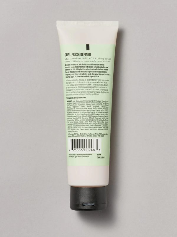 CURL FRESH DEFINER SILICONE-FREE SOFT HOLD STYLING CREAM Supply