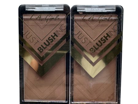 L.A. Girl Just Blushing GBL482 Just Bare Blush 0.25 OZ Set of 2 Online Sale