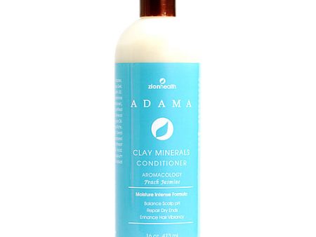 ZION - Adama Clay Conditioner Peach Jasmine - 16 fl. oz. (480 ml) Online Hot Sale