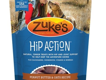 ZUKE S - Hip Action Dog Treats Peanut Butter & Oats Recipe - 16 oz. Discount