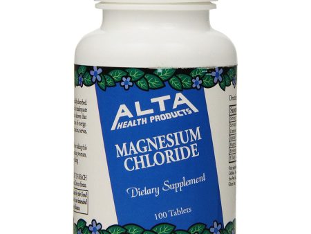 ALTA HEALTH - Magnesium Chloride - 100 Tablets Hot on Sale