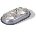 VAN NESS - Stainless Double Dish Small - 16 oz. Online Hot Sale