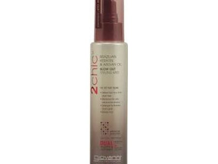 GIOVANNI - 2Chic Brazilian Keratin & Argan Oil Blow Out Styling - 4 fl. oz. (118 ml) Online