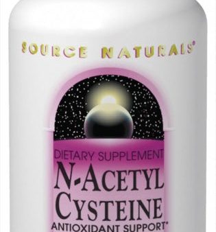 SOURCE NATURALS - N-Acetyl Cysteine (600 mg) - 120 Tablets on Sale