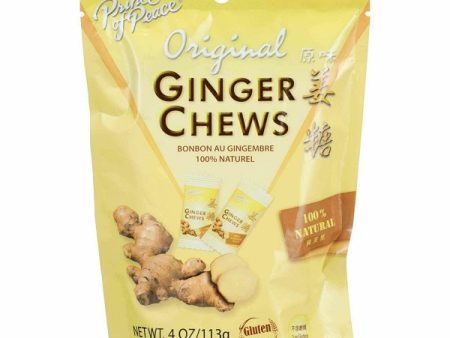 PRINCE OF PEACE - Ginger Candy Chews - 4 oz. (113 g) For Discount