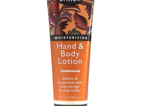 SHIKAI - Moisturizing Hand & Body Lotion Sandalwood - 8 fl. oz. (238 ml) For Discount