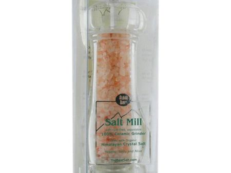 ALOHA BAY - Salt Mill Round with Ceramic Grinder - 3.5 oz. (100 g) Discount