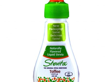 STEVITA - Naturally Flavored Liquid Stevia Toffee - 1.35 fl. oz. (40 ml) For Cheap