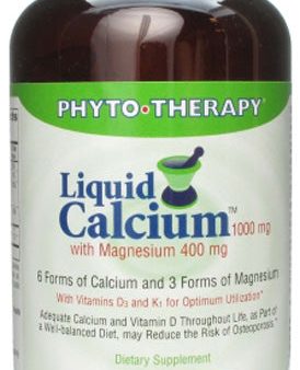 PHITO-THERAPY - Liquid Calcium RX 1000 mg - 180 Softgels Fashion