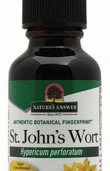 NATURE S ANSWER - St. Johns Wort Young Flowering Tops - 1 fl. oz. (30 ml) on Sale