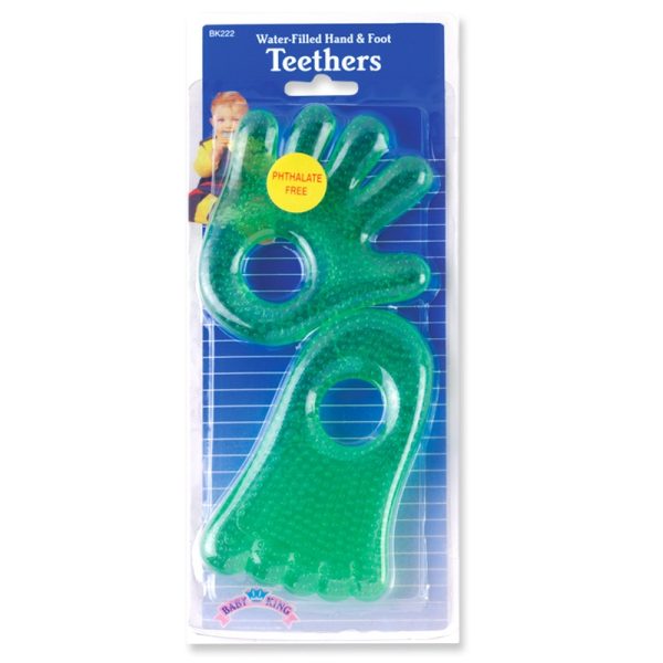 BABY KING - Water-Filled Hand & Foot Teethers - 1 Pack Supply