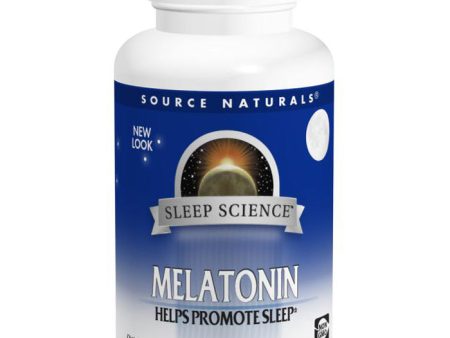 SOURCE NATURALS - Sleep Science Melatonin 3 mg - 60 Tablets Online now