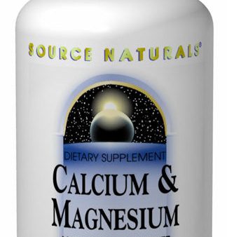 SOURCE NATURALS - Calcium  Magnesium - 250 Tablets Supply