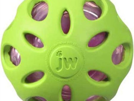 JW PET - Crackle Heads Crackle Ball Dog Toy Medium - 3  Diameter Cheap