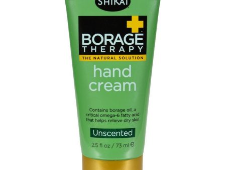 SHIKAI - Borage Therapy Hand Cream Unscented - 2.5 fl. oz. (73 ml) Online Hot Sale