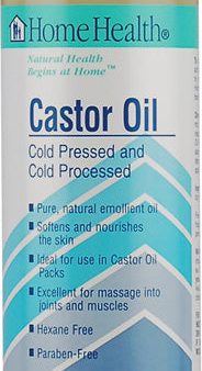 HOME HEALTH - Castor Oil - 16 fl. oz. (473 ml) Hot on Sale