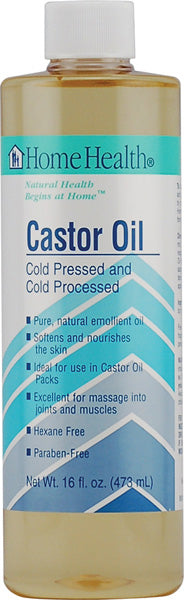 HOME HEALTH - Castor Oil - 16 fl. oz. (473 ml) Hot on Sale