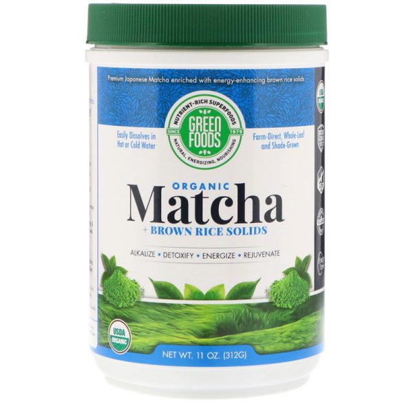 GREEN FOODS - Organic Matcha Green Tea  - 11 oz. (312 g) For Sale