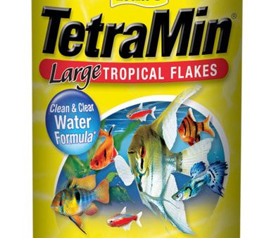 TETRA - TetraMin Large Tropical Flakes - 5.65 oz. (160 g) Hot on Sale