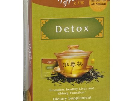 PRINCE OF PEACE - Detox All Natural Herbal Tea - 18 Tea Bags Online Hot Sale