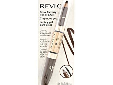 REVLON - Brow Fantasy Pencil & Gel 108 Light Brown - 0.04 fl. oz. (1.18 ml) For Sale