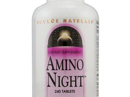 SOURCE NATURALS - Amino Night - 240 Tablets For Cheap