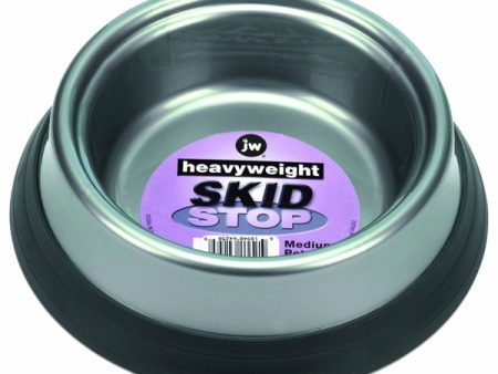 JW PET - Heavy Weight Skid Stop Dog Bowls Medium - 1 Bowl Fashion