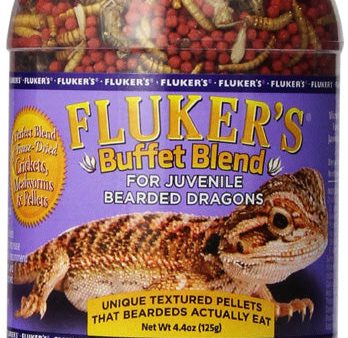 FLUKER S - Buffet Blend Juvenile Bearded Dragon Formula - 4.4 oz. (125 g) Online Sale