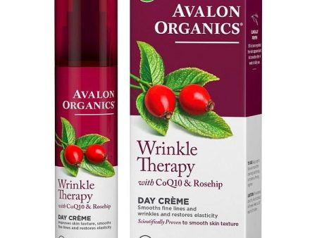 AVALON - Wrinkle Therapy with CoQ10 & Rosehip Day Creme - 1.75 fl. oz. (50 ml) Fashion